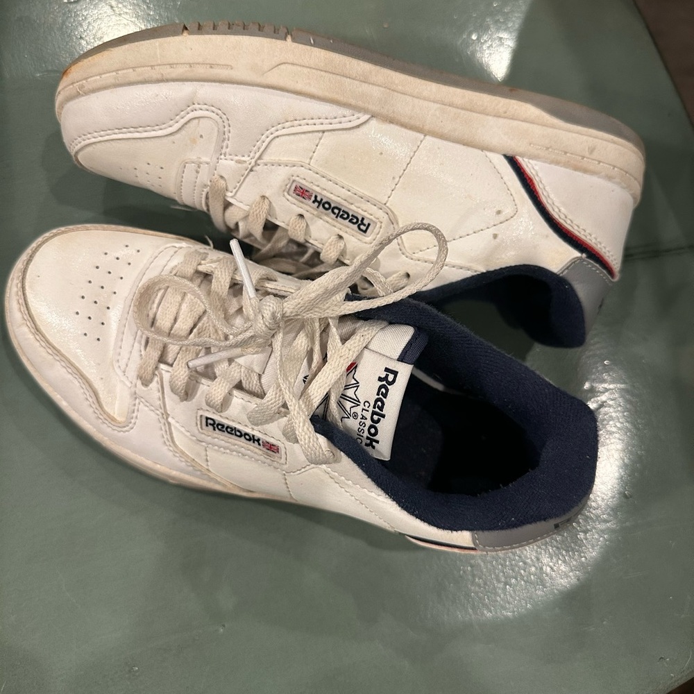 Reebok Boys White Sneakers
